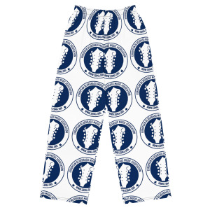 All-over print unisex wide-leg pants