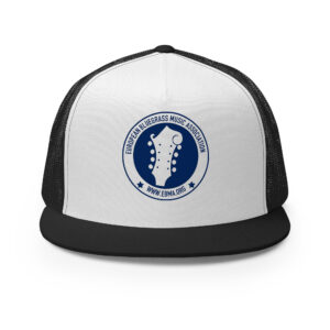 EBMA Trucker Cap - Mandolin Blue - 4 Color Caps Available