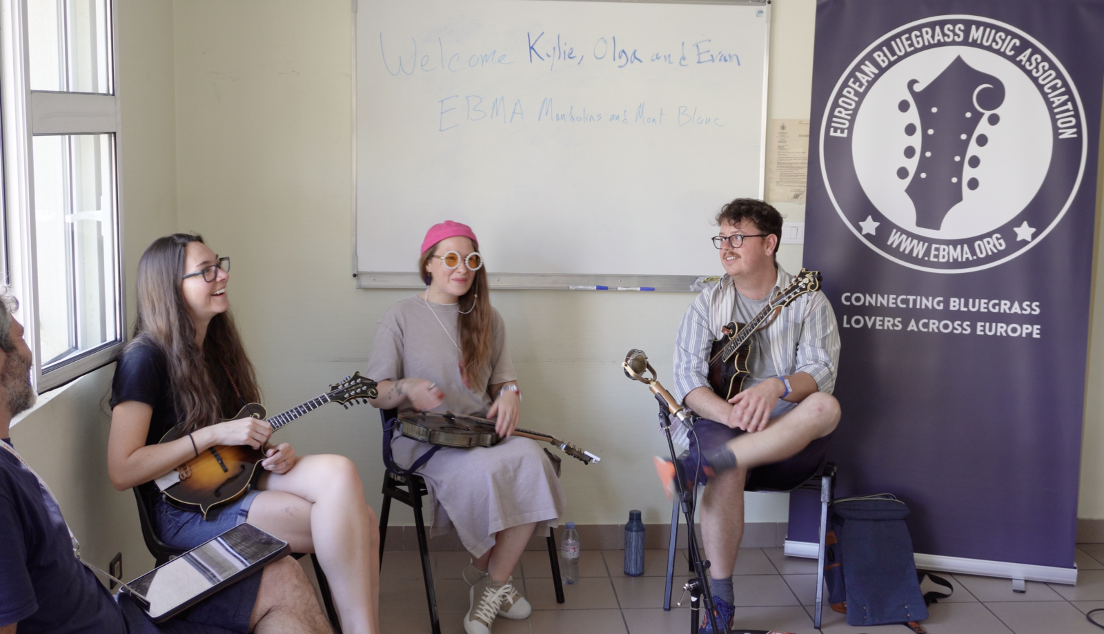 Workshop | Mandolin – Intermediate/Advanced – Evan Davies, Kylie Kay Anderson, Olga Egorova with Edward Fernbach (2025) 75 Min.