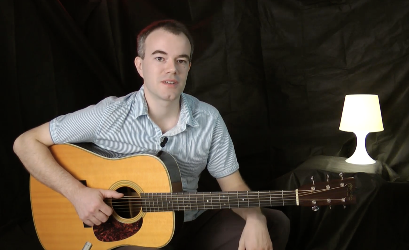 Lesson | Guitar – Ondra Kozák (Český) | Akustická kytar, Techniky levé ruky – 56 Min.