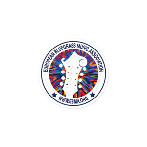 EBMA Mandolin Sticker - 2 Sizes  (High Quality)