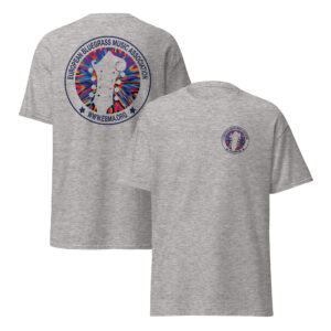 EBMA - T-Shirt Color Logo Mandolin (Unisex) | 6 Styles/Colors