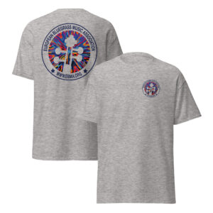 EBMA - T-Shirt Color Logo Fiddle/Bass (Unisex) | 5 Styles/Colors
